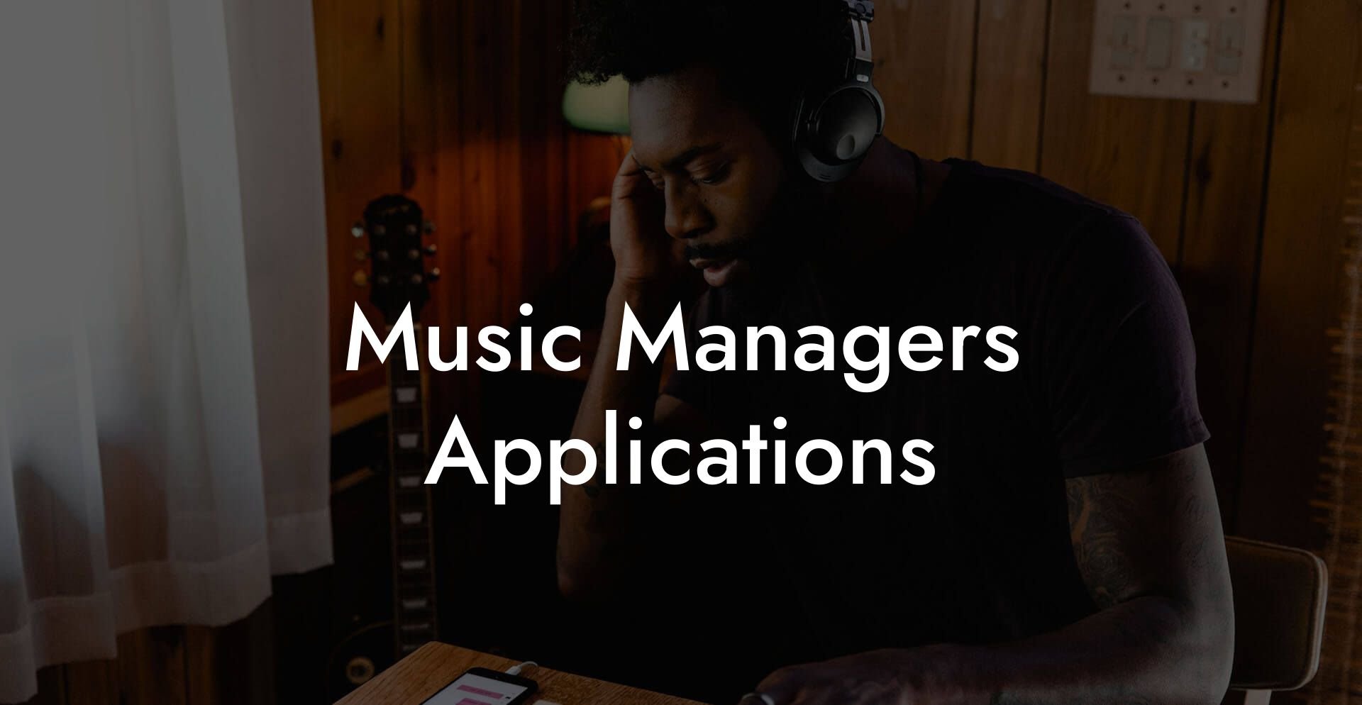 Music Managers Applications