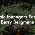 Music Managers Forum Barry Bergmann