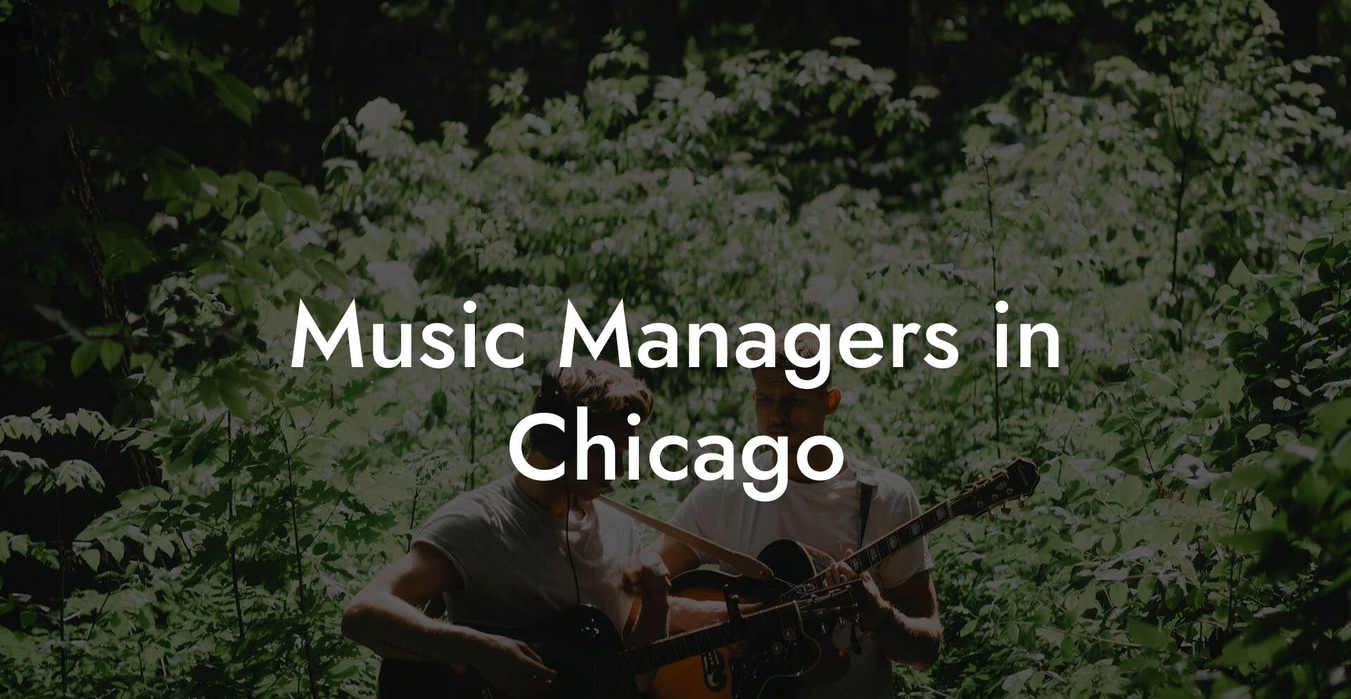 Music Managers in Chicago