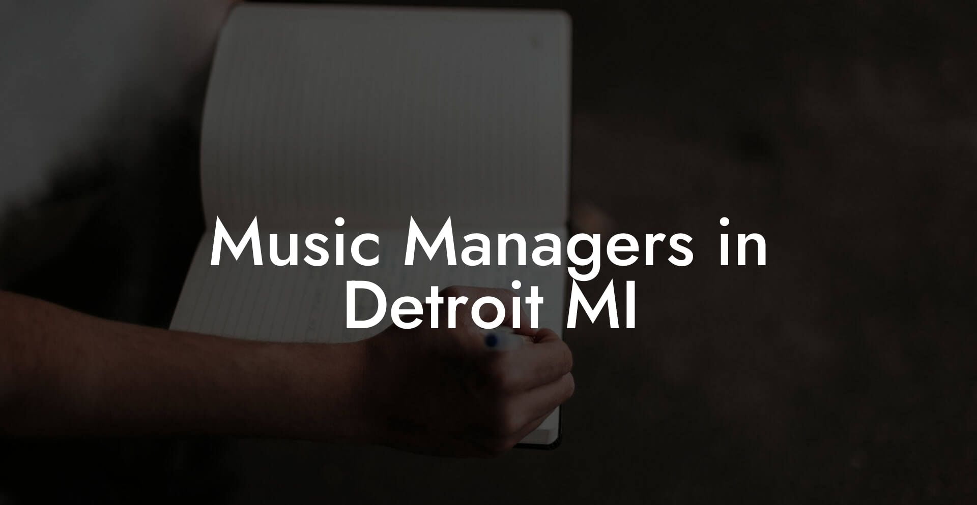 Music Managers in Detroit MI