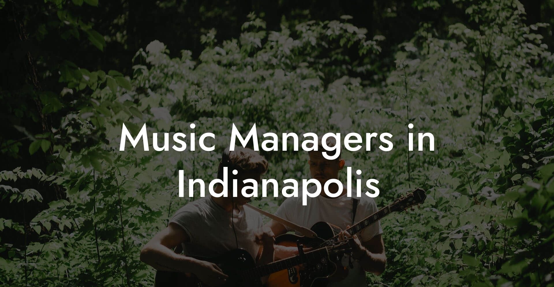 Music Managers in Indianapolis