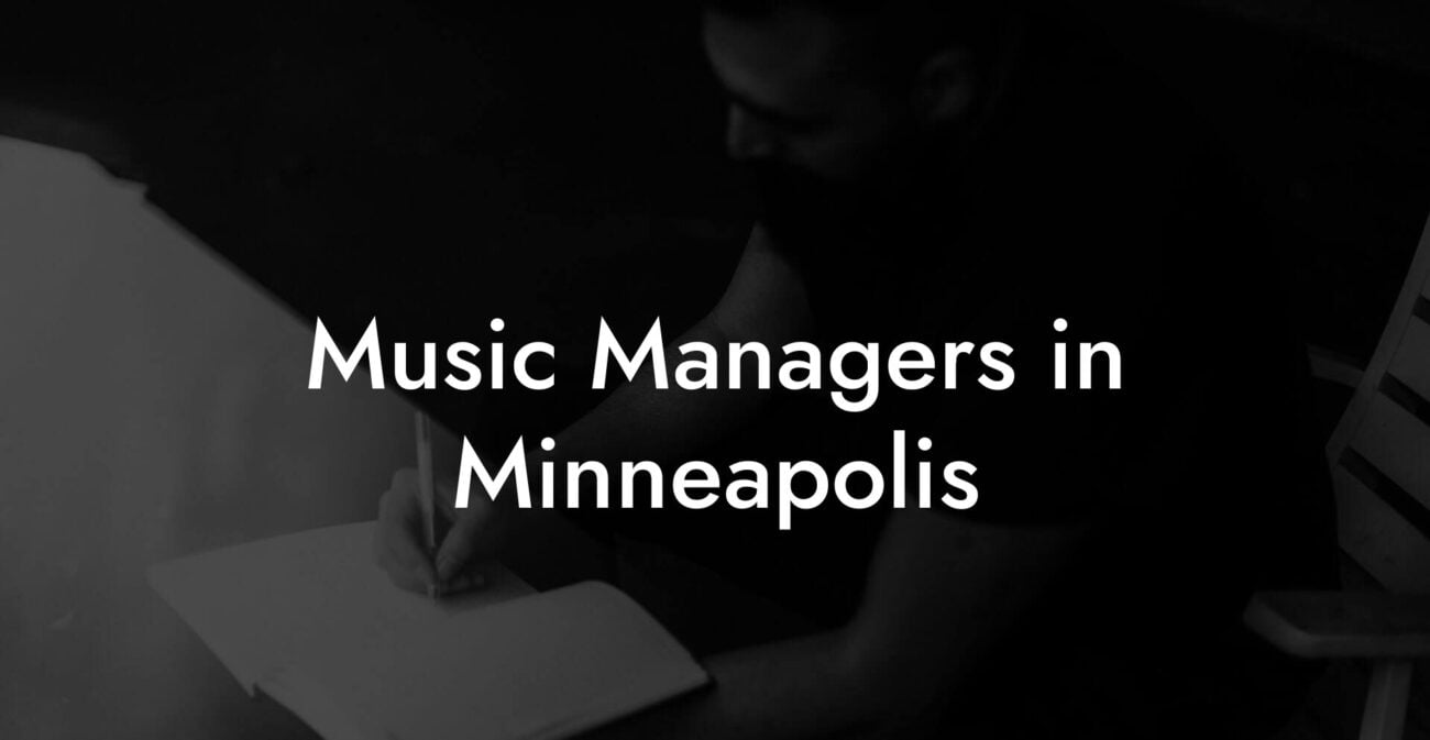 Music Managers in Minneapolis