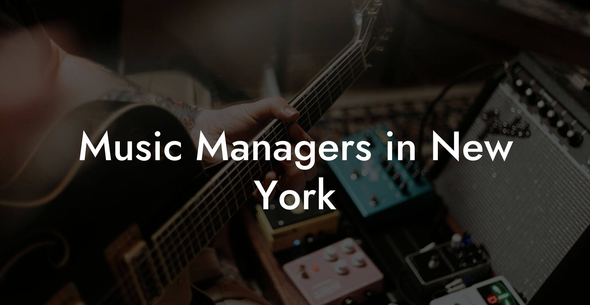 Music Managers in New York