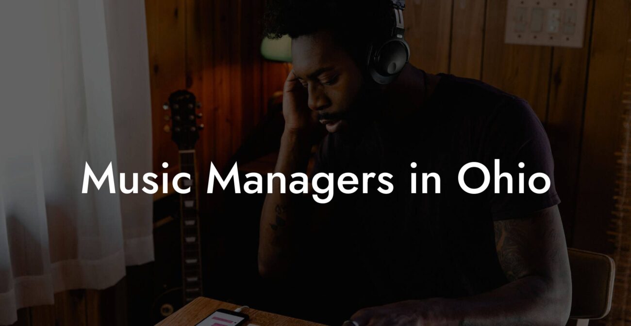 Music Managers in Ohio