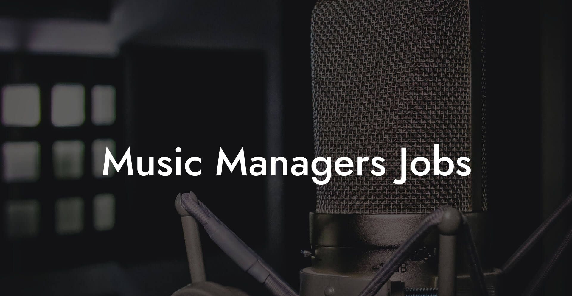 Music Managers Jobs
