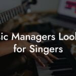 Music Managers Looking for Singers