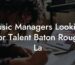 Music Managers Looking For Talent Baton Rouge La