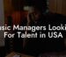 Music Managers Looking For Talent in USA