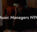 Music Managers NYC