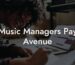 Music Managers Pay Avenue