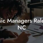 Music Managers Raleigh NC
