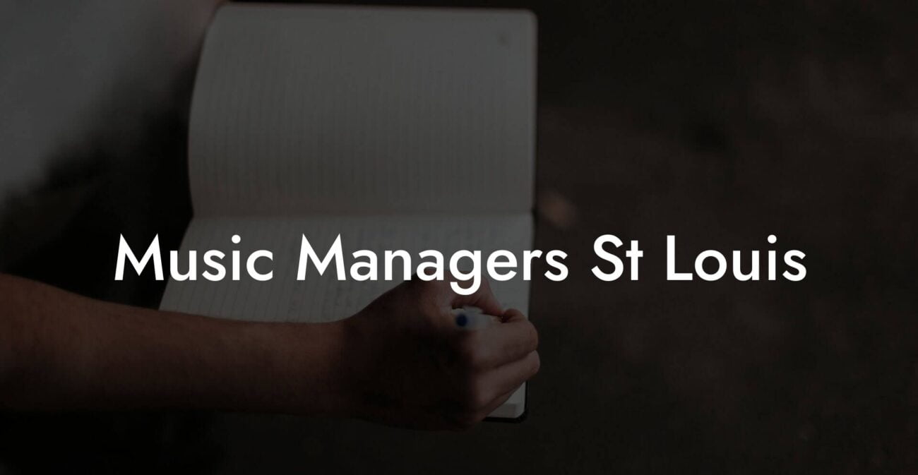 Music Managers St Louis