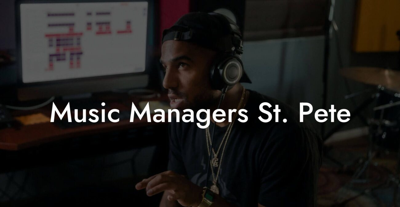 Music Managers St. Pete