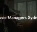 Music Managers Sydney