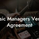 Music Managers Verbal Agreement
