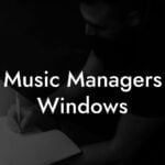 Music Managers Windows