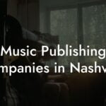 Music Publishing Companies in Nashville