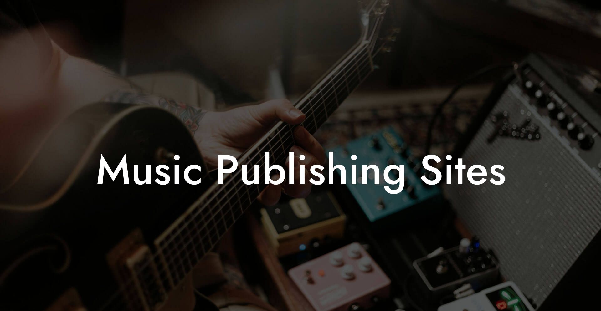 Music Publishing Sites