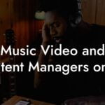 Music Video and Content Managers on TV