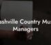 Nashville Country Music Managers