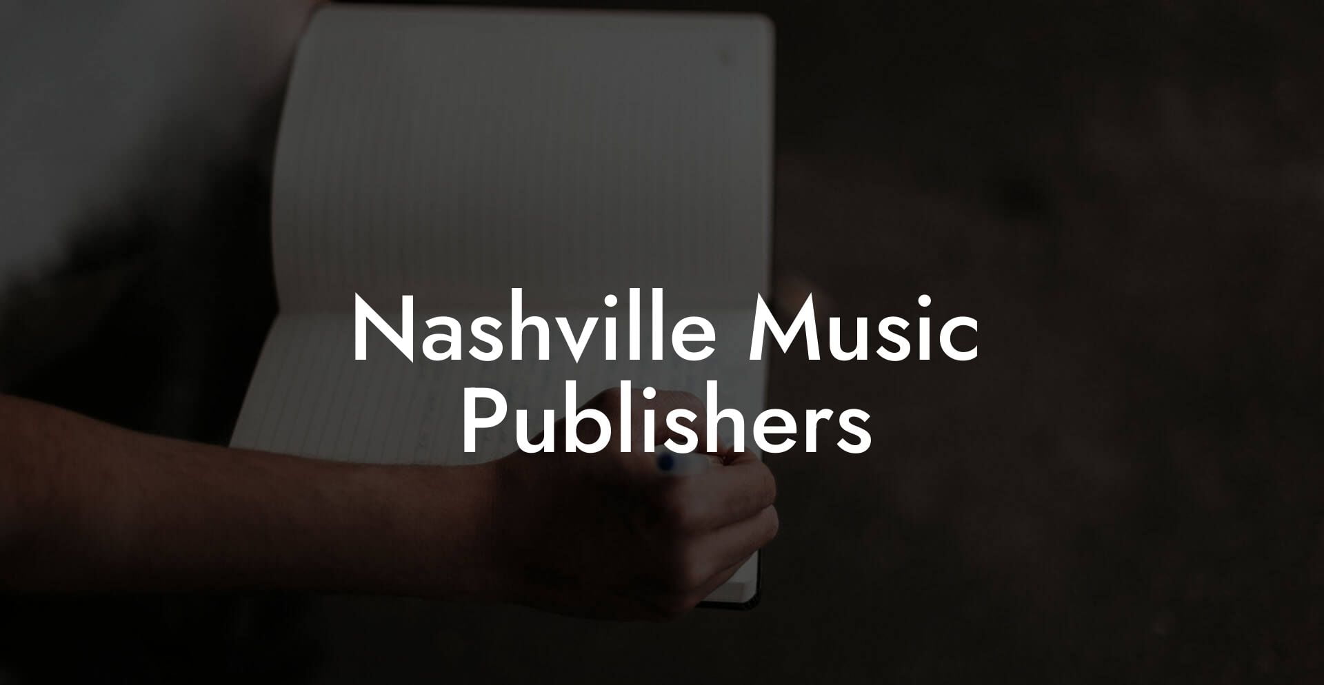 Nashville Music Publishers