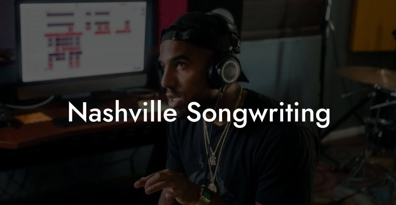 nashville songwriting lyric assistant