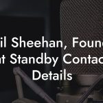 Neil Sheehan, Founder at Standby Contact Details