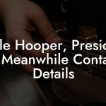 Nelle Hooper, President at Meanwhile Contact Details