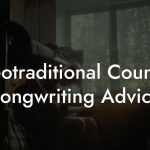 Neotraditional Country Songwriting Advice