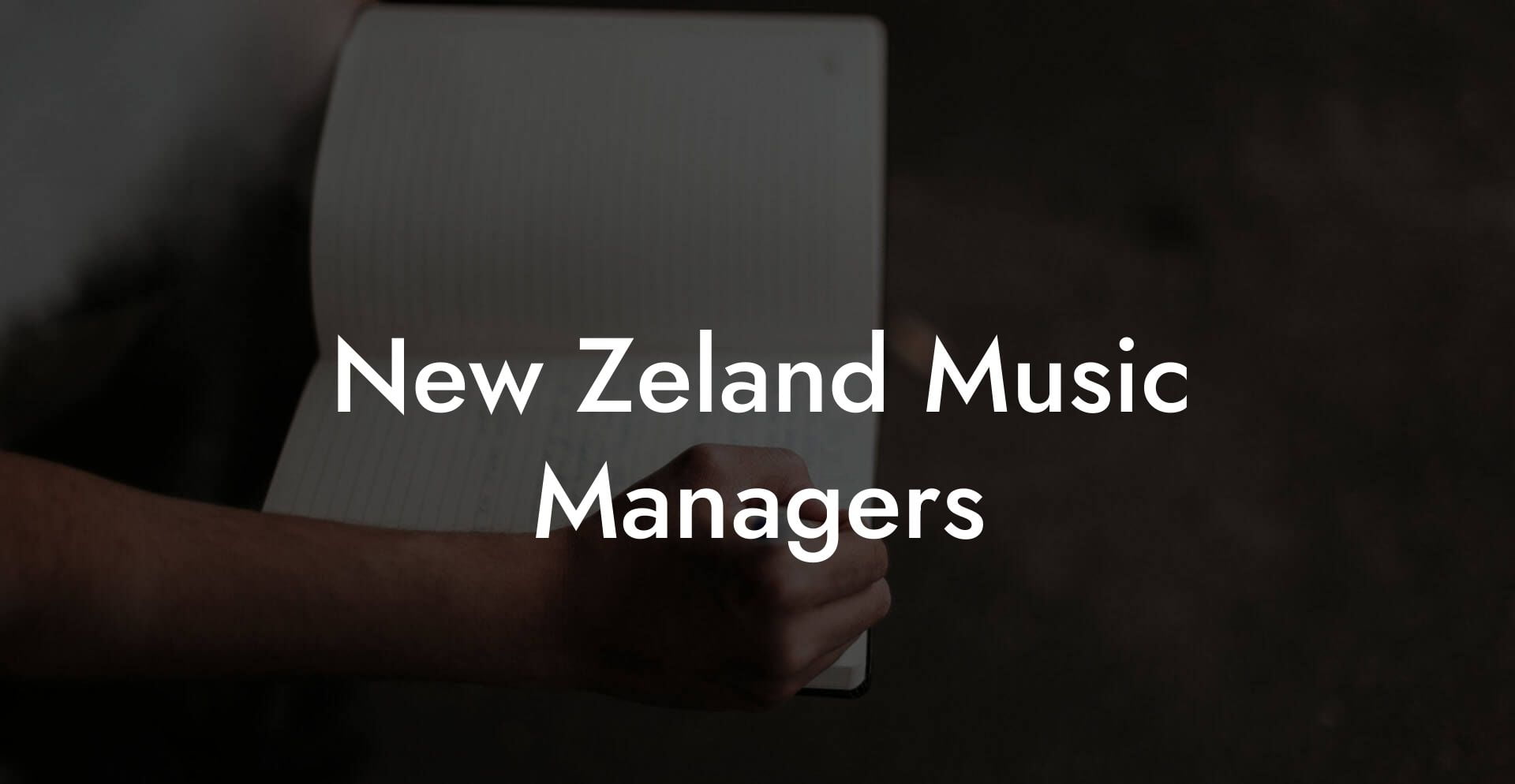 New Zeland Music Managers