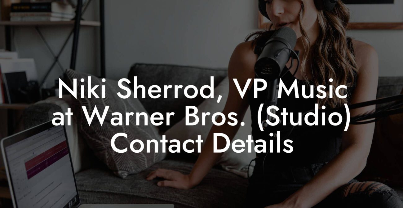 Niki Sherrod, VP Music at Warner Bros. (Studio) Contact Details