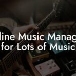 Online Music Managers for Lots of Music