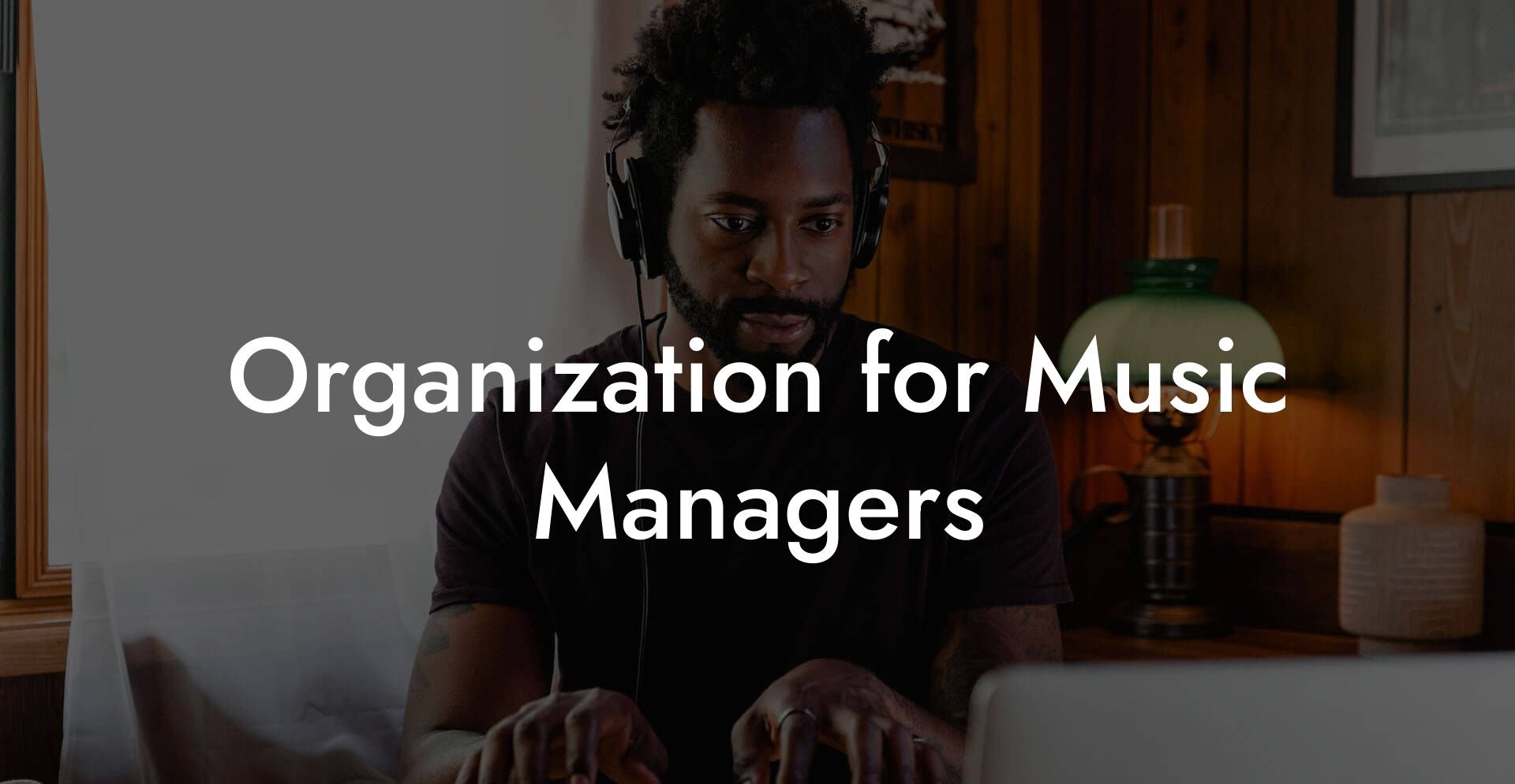 Organization for Music Managers
