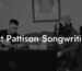 pat pattison songwriting lyric assistant