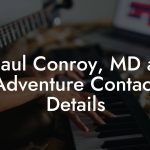Paul Conroy, MD at Adventure Contact Details