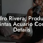 Pedro Rivera, Producer at Cintas Acuario Contact Details