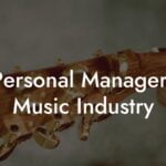 Personal Managers Music Industry