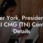 Peter York, President at EMI CMG (TN) Contact Details