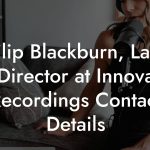 Philip Blackburn, Label Director at Innova Recordings Contact Details