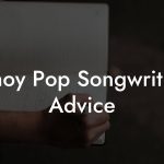 Pinoy Pop Songwriting Advice
