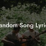 random song lyrics lyric assistant