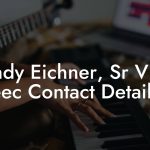 Randy Eichner, Sr VP at eec Contact Details