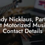 Randy Nicklaus, Partner at Motorized Music Contact Details