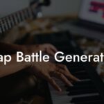 rap battle generator lyric assistant