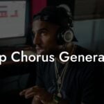 rap chorus generator lyric assistant