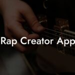 rap creator app lyric assistant