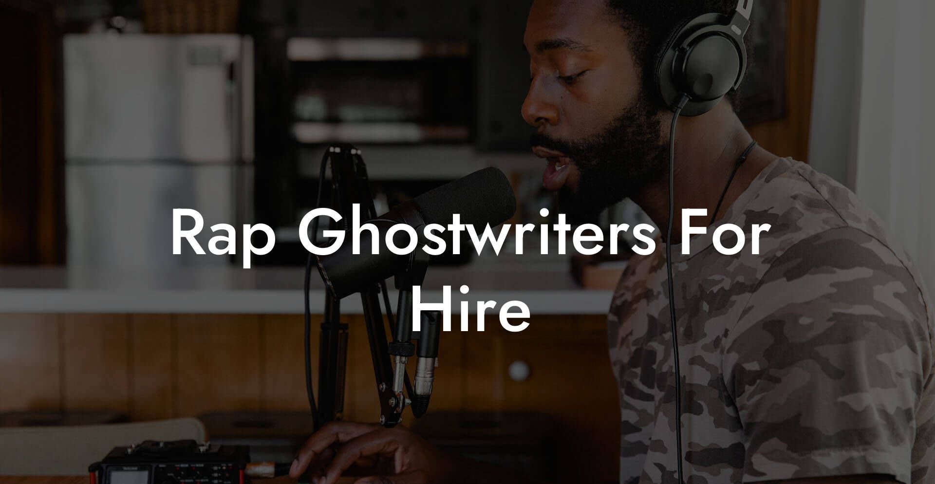 rap ghostwriters for hire lyric assistant