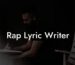 rap lyric writer lyric assistant