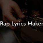 rap lyrics maker lyric assistant