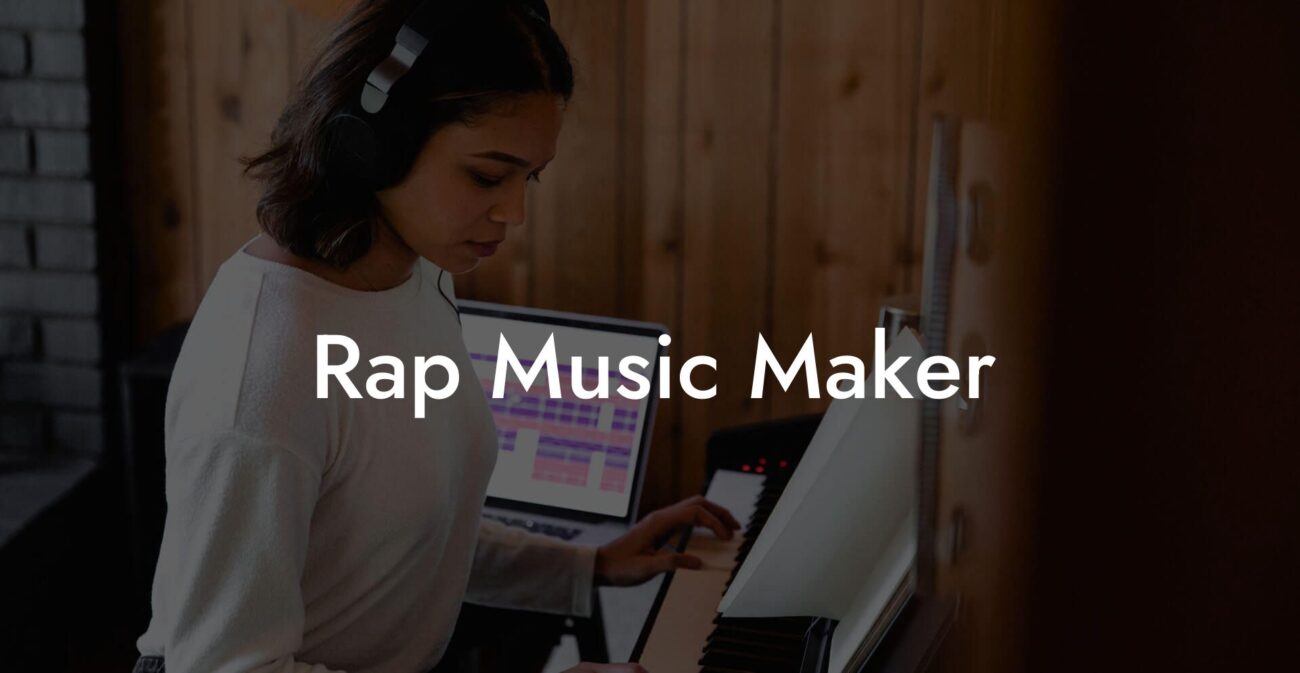 rap music maker lyric assistant